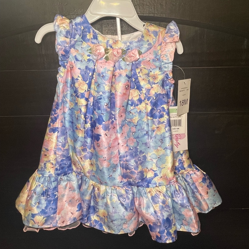 Floral toddler dress 18M